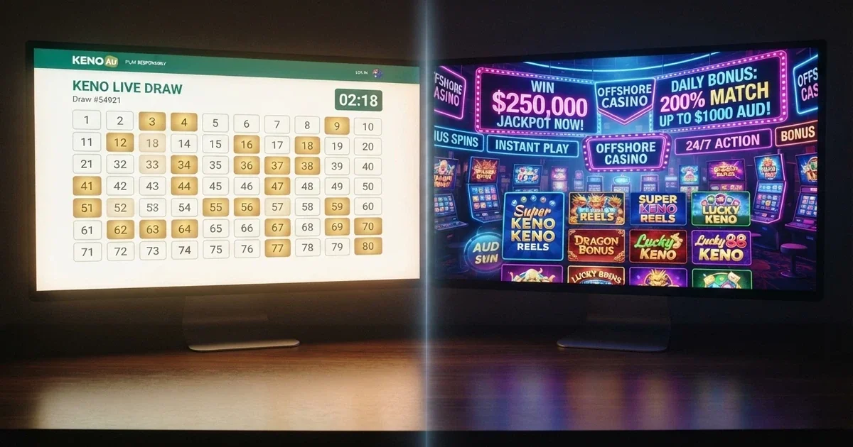 Best Keno Online Casino Australia: The 2026 Legal Reality